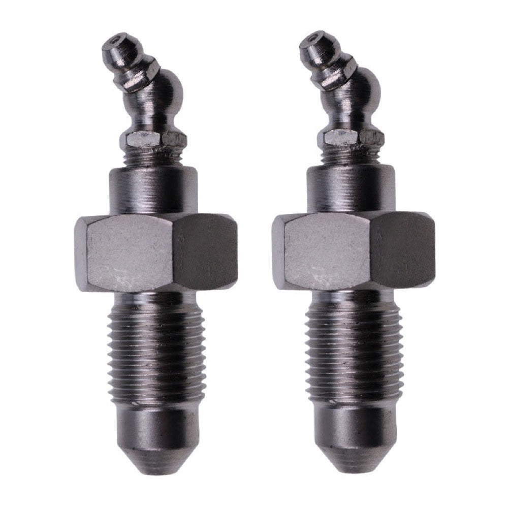2 Pieces Track Adjusting Grease Valve 4618093 compatible with John Deere Excavator 50D 35D 27D